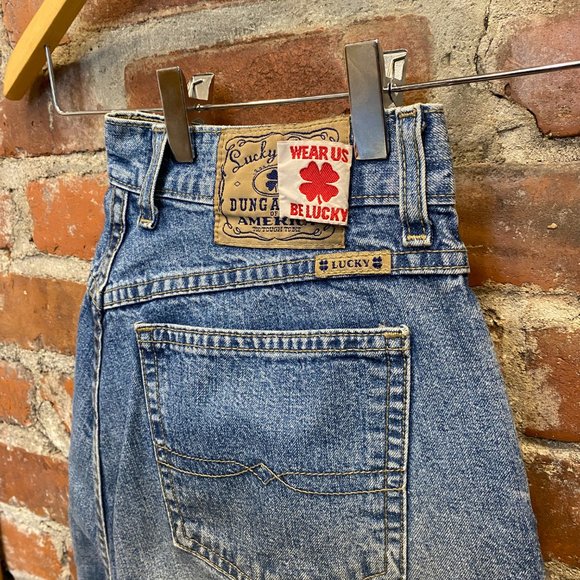 lucky brand dungarees jeans 85- size 31 - Picture 1 of 2